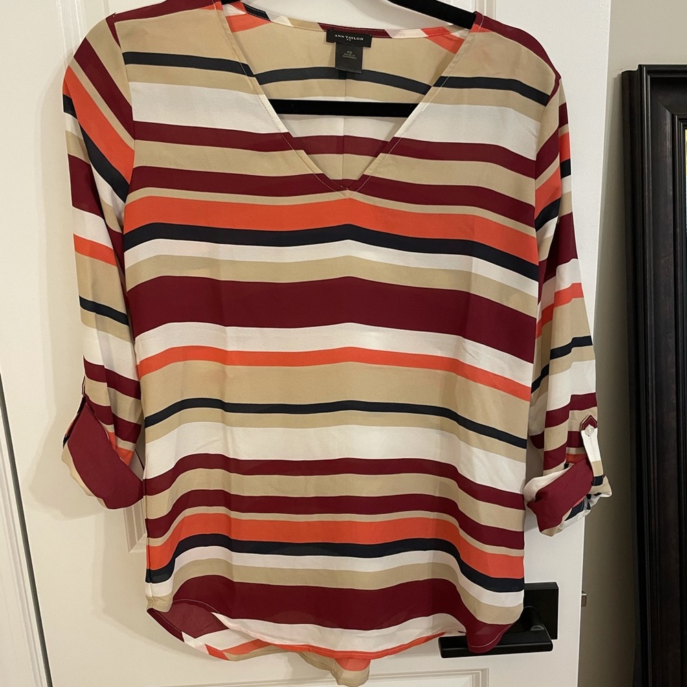 Ann Taylor 3/4 sleeve top